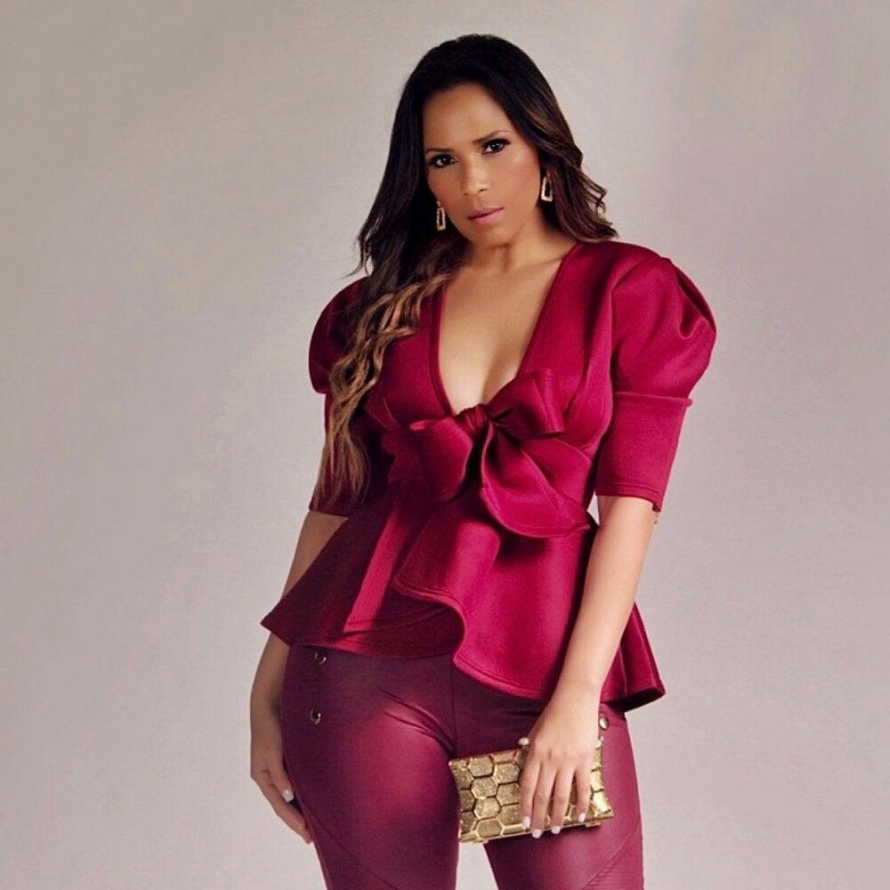 MAEVE BOW TIE PEPLUM BLOUSE